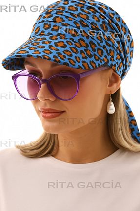 کلاه آبی زنانه پنبه ای Ritagarcia - کد 931844959