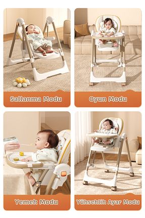 صندلی تغذیه بژ 2 سال baby storch designed for your baby - کد 932619603
