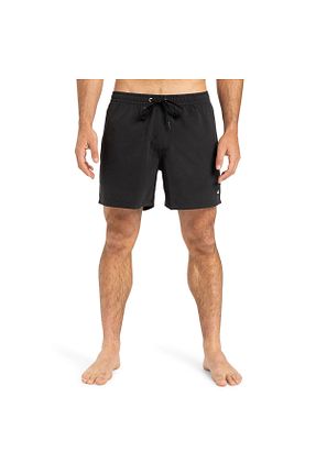 شلوارک ساحلی مشکی مردانه پلی استر Quiksilver - کد 924198277