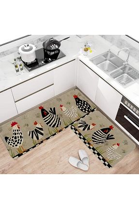 فرش رنگی قابل شستشو Rugs Modern Halı - کد 931878111