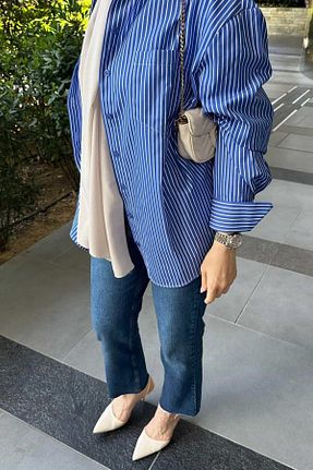 شلوار جین آبی زنانه جین ByBensu - کد 931883283