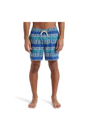 شلوارک ساحلی فیروزه ای مردانه بافتنی Quiksilver - کد 923918624