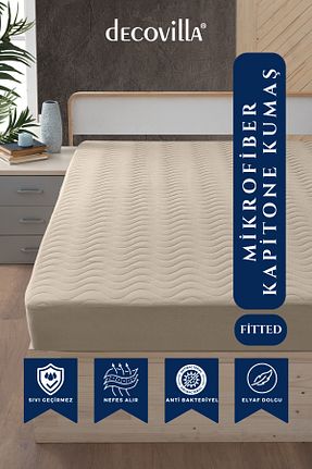 محافظ تشک بژ میکروفیبر Decovilla - کد 775518278