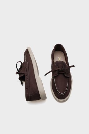 کفش لوفر قهوه ای زنانه چرم مصنوعی Capone Outfitters - کد 921177014