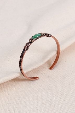 دستبند جواهر متالیک زنانه سنگ طبیعی Süspüs Accessories - کد 931887351