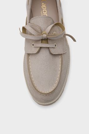 کفش لوفر بژ زنانه چرم مصنوعی Capone Outfitters - کد 921175734