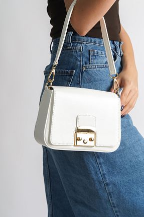 کیف دوشی بژ زنانه چرم مصنوعی Capone Outfitters - کد 831600630