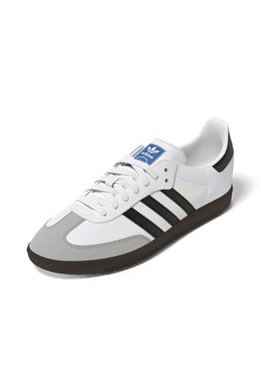 کفش اسنیکر سفید زنانه بند دار adidas - کد 842643231
