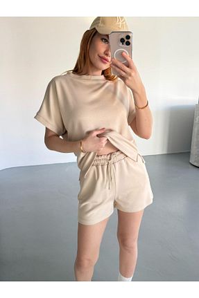 ست بالاتنه و پائین تنه طوسی زنانه Cappmoda - کد 931908244