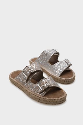 دمپائی قهوه ای زنانه پاشنه تخت Capone Outfitters - کد 924155750