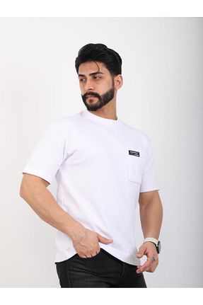 تیشرت سفید مردانه اورسایز twentyfive25 - کد 931963094