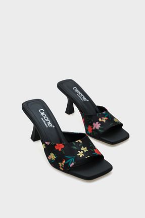 دمپائی مشکی زنانه پارچه ای Capone Outfitters - کد 798214117