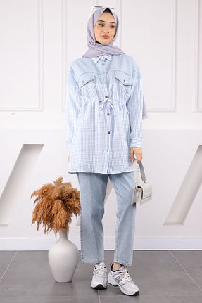 ست بالاتنه و پائین تنه حجاب متالیک زنانه رگولار İmajButik - کد 931963061