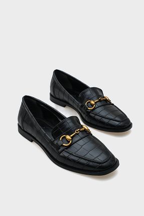 کفش لوفر مشکی زنانه چرم مصنوعی Capone Outfitters - کد 859768937