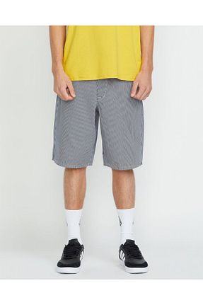 شلوارک و برمودا طوسی مردانه Straight Volcom - کد 931986805