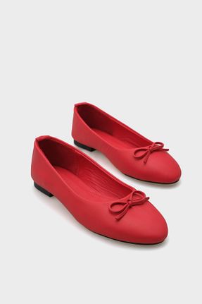بابت قرمز زنانه چرم خالص Capone Outfitters - کد 833993772