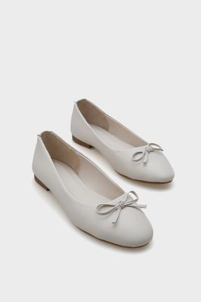 بابت سفید زنانه چرم خالص Capone Outfitters - کد 793911024