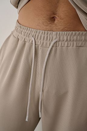 شلوار بژ مردانه لیکرا İLKCET MODA - کد 691918122