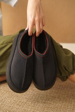 دمپائی مشکی زنانه پارچه ای Capone Outfitters - کد 867620034