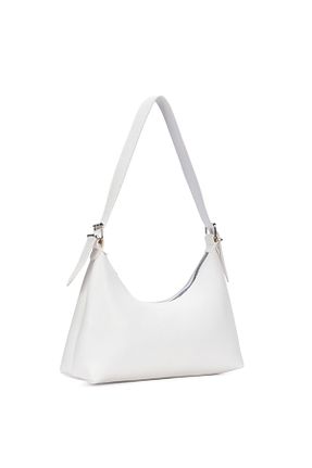 کیف دستی سفید زنانه سایز متوسط Adelina Bags - کد 932001775