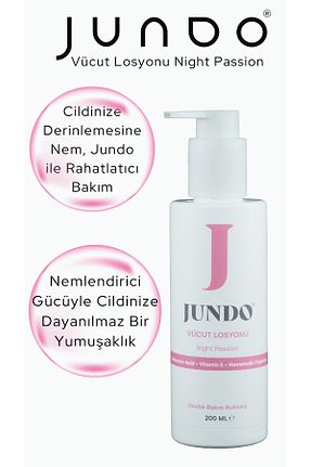 کرم بدن مرطوب کننده JUNDO - کد 869844457