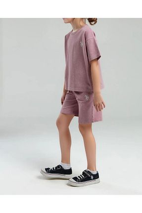 ست بالاتنه و پائین تنه صورتی بچه گانه بافتنی U.S. Polo Assn. - کد 932680406