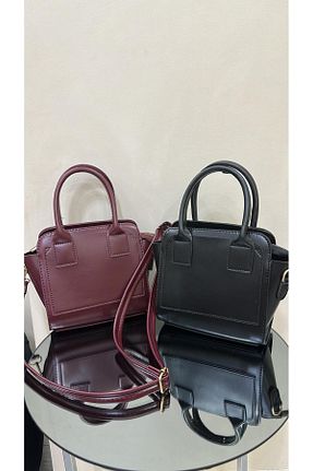 کیف دوشی مشکی زنانه چرم مصنوعی ideal sepet - کد 932033355