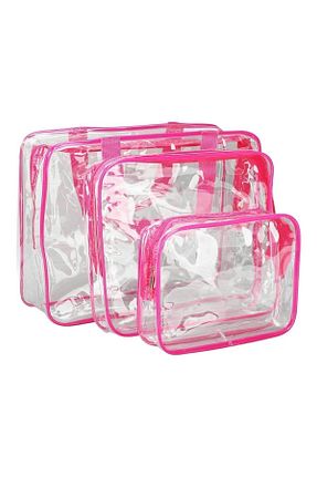 کیف آرایش صورتی Woys Bags - کد 844924560