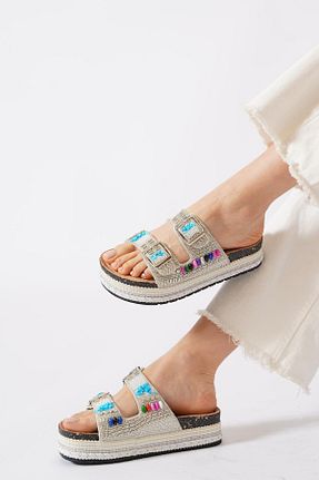 دمپائی خانگی سفید زنانه پاشنه تخت Moda Pie - کد 932032328