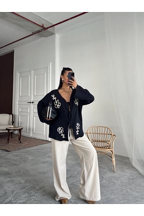ست بالاتنه و پائین تنه مشکی زنانه بافت mydukkan.co - کد 932035695