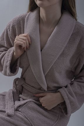 حوله پالتوئی صورتی زنانه Isessia - کد 932717700