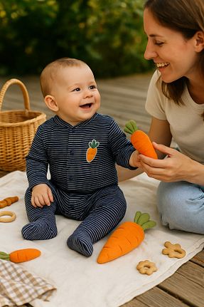 سرهمی سرمه ای بچه گانه رگولار cimcim baby - کد 892442911