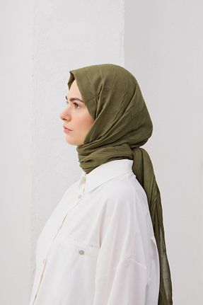شال سبز زنانه QANU - کد 917653267