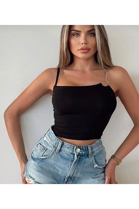 بلوز مشکی زنانه ساده Sudelim butik - کد 932084362