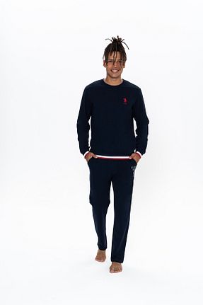 ست لباس راحتی سرمه ای مردانه ساده U.S. Polo Assn. - کد 932088893
