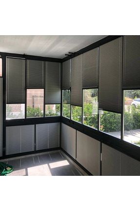 پرده کشوئی رنگی Zebra Sezerler Perde - کد 932090908