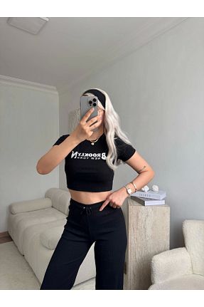 ست بالاتنه و پائین تنه رنگی زنانه بافتنی Zora Butik - کد 932101418