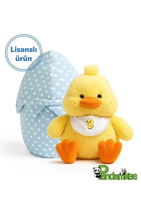 اسباب بازی مخملی آبی بچه گانه 45 cm Pandamkee - کد 932103050