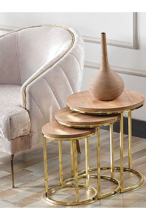 میز جلو مبلی قهوه ای فلزی SEDAŞ LIVING UNITS - کد 828908384