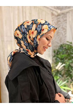 روسری رنگی پلی استر Sultan Eşarp - کد 753333605