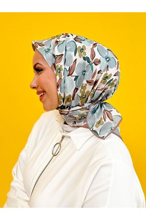 روسری رنگی پلی استر Sultan Eşarp - کد 753333651