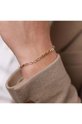 دستبند طلا طلائی زنانه 14 عیار Siena - کد 932155610