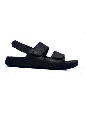 صندل اسپرت قهوه ای مردانه چرم مصنوعی ayaktarz - کد 932163007