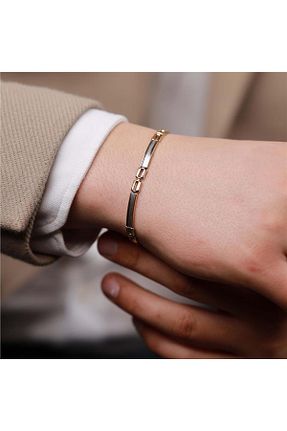 دستبند طلا طلائی زنانه 14 عیار Siena - کد 932155973
