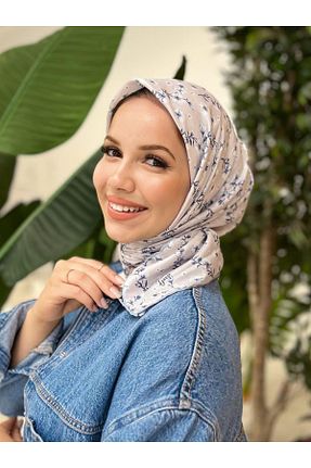 روسری رنگی پلی استر Sultan Eşarp - کد 753333529