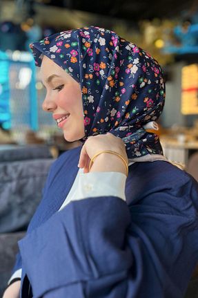 روسری رنگی پلی استر Sultan Eşarp - کد 932170981