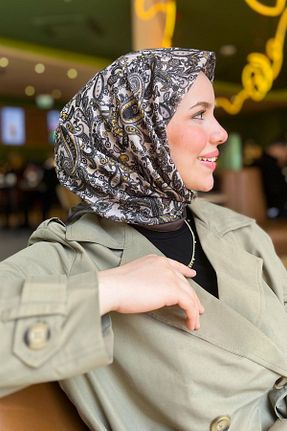 روسری رنگی پلی استر Sultan Eşarp - کد 932170884