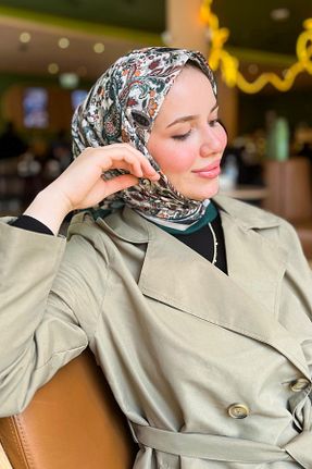 روسری رنگی پلی استر Sultan Eşarp - کد 932170948