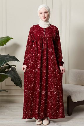 لباس حجاب قرمز زنانه رگولار fistan - کد 932181282