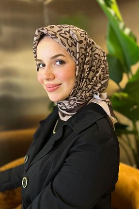 روسری رنگی پلی استر Sultan Eşarp - کد 932170903